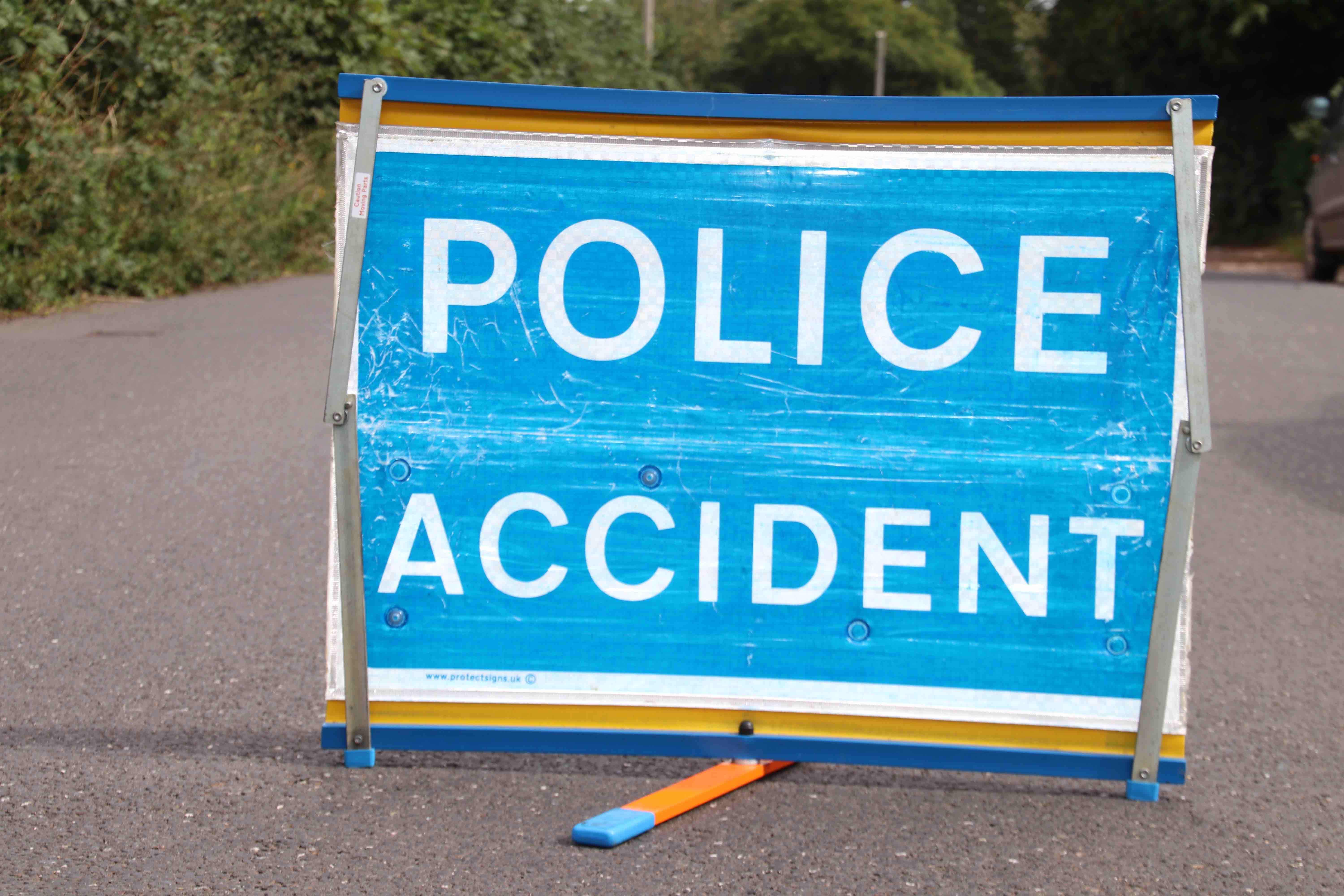 Motorists advised of road accident at Newton St Cyres
