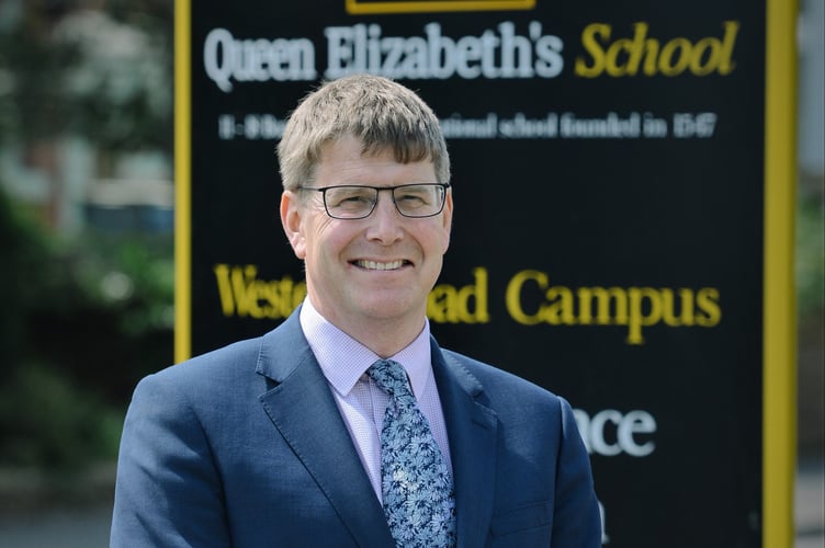 Rupert Poole, Headteacher at Queen Elizabeth’s School.