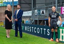 Westcotts unveil new branding at Exeter’s Sandy Park Stadium