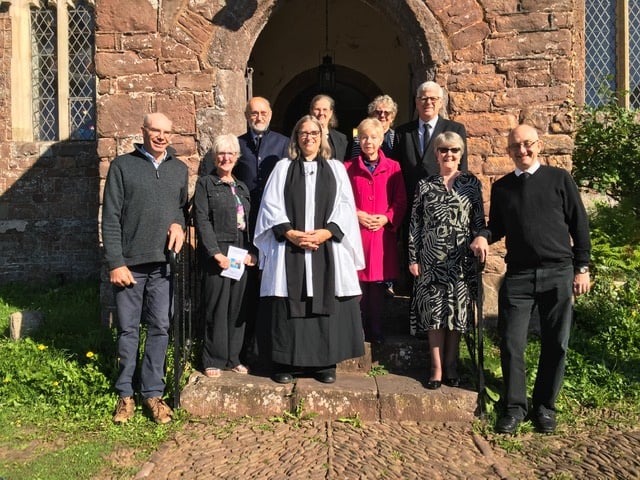 Commemoration Service was held at Sandford