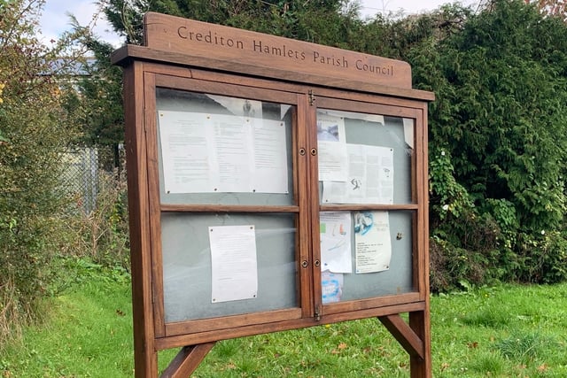 Planning items discussed by Crediton Hamlets Parish Council
