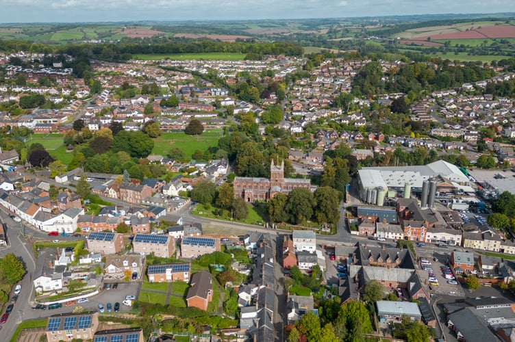 Crediton drone images copyright of Warren Radmore of Aerial Dimensions for Photography and Videography.
NOT FOR REPRODUCTION

