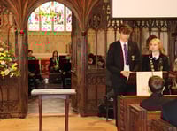 Hope was theme for Harvest at Chulmleigh College
