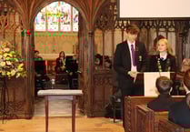 Hope was theme for Harvest at Chulmleigh College
