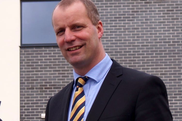 Mike Johnson, Executive Headteacher at Chulmleigh College.
