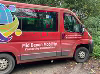 Appeal to trace who crashed into Crediton Mobility bus
