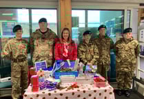Poppy Appeal at Crediton Tesco 
