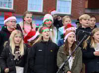 Excitement building for Christmas in Crediton Lights Switch-On

