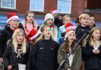 Excitement building for Christmas in Crediton Lights Switch-On
