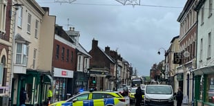 Crediton High Street closed due to incident
