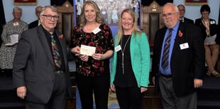 Devon Freemasons donate £1,500 to Crediton Pre-School and Nursery
