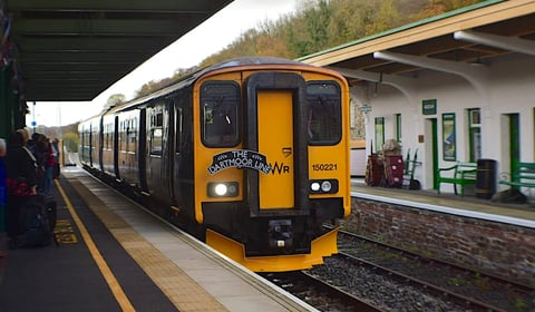 Rail services on Dartmoor Line resume