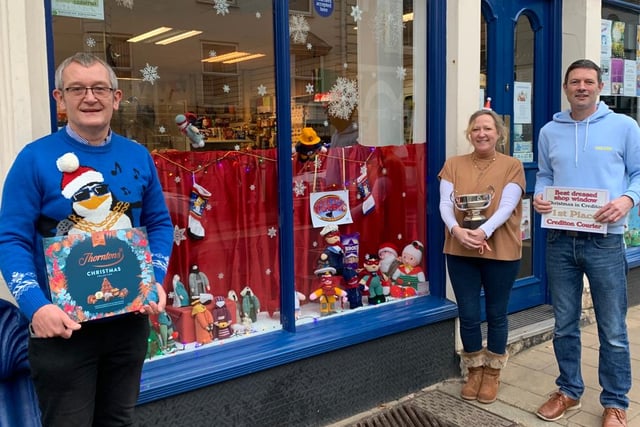 Crediton Best Dressed Christmas Shop or Business Window competition
