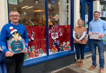 Crediton Best Dressed Christmas Shop or Business Window competition
