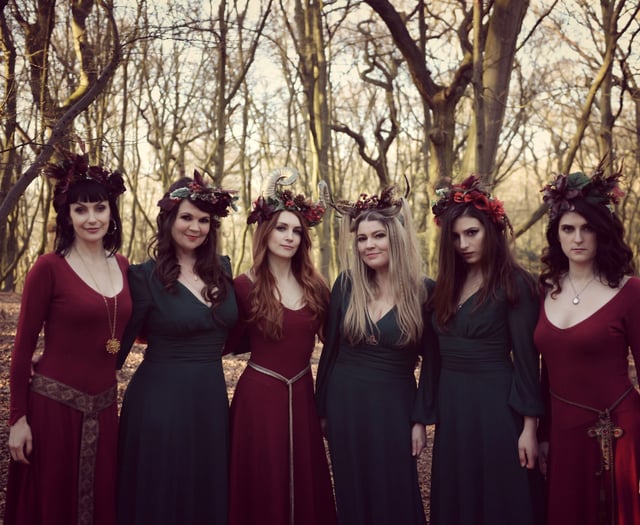 The ‘Mediaeval Baebes’ to appear at Chagford on December 16