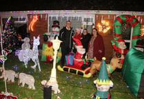 Take a trip to see the Christmas lights display at Sandford
