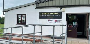 Pleased that North Tawton RFC lads stuck at it
