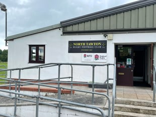 North Tawton RFC were certainly in the game - luck not on their side
