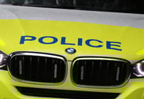 Ice shuts A377 after van ends up on roof