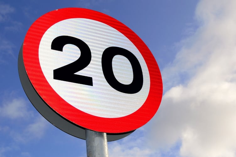20mph generic (Image: DCC)