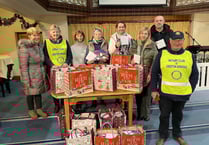 Rotary Club of Crediton Boniface donations for Ukrainian families