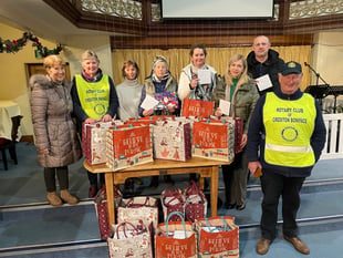 Rotary Club of Crediton Boniface donations for Ukrainian families