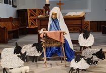 Nativity Sunday celebrated at Crediton Methodist Church