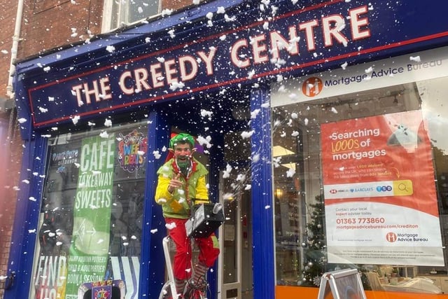When Charlie Elf visited The Creedy Centre in Crediton