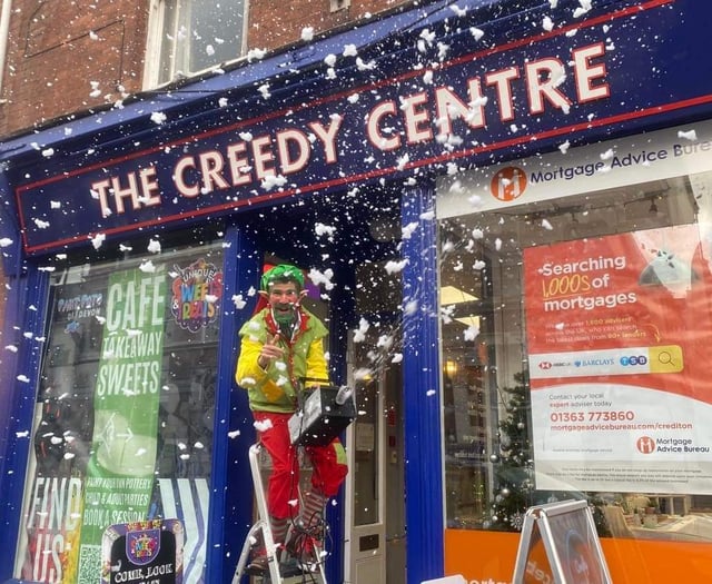 When Charlie Elf visited The Creedy Centre in Crediton