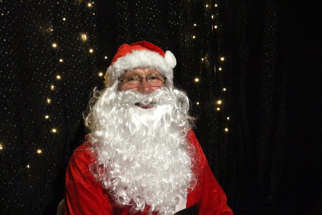 Father Christmas was guest at Bow Christmas Market
