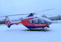 An overnight stay in Witheridge for Devon Air Ambulance
