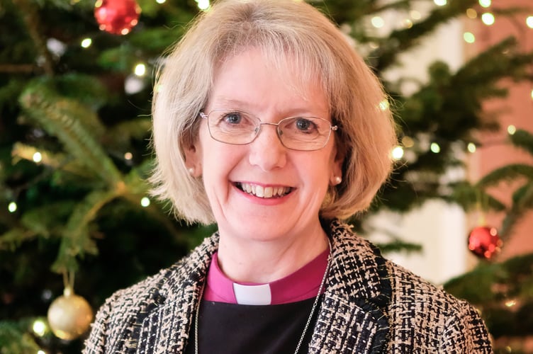 The Rt Rev Jackie Searle, the Bishop of Crediton.