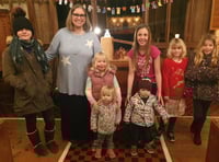 Light overcame darkness for Carol Service at Cheriton Fitzpaine