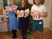 Bears from Connaught Freemasons provide TLC for children in hospital