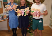 Bears from Connaught Freemasons provide TLC for children in hospital