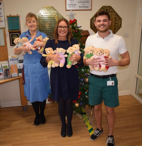 tic teddies Paulton hosp.