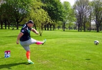 Alex chosen to play footgolf in the World Cup in Orlando