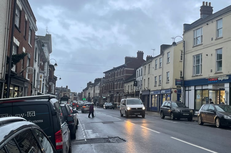 Would you be upset if you had to pay for parking in Crediton High Street? AQ 1601