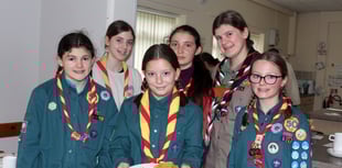 Tedburn and Cheriton Explorer Scout fundraising for World Jamboree