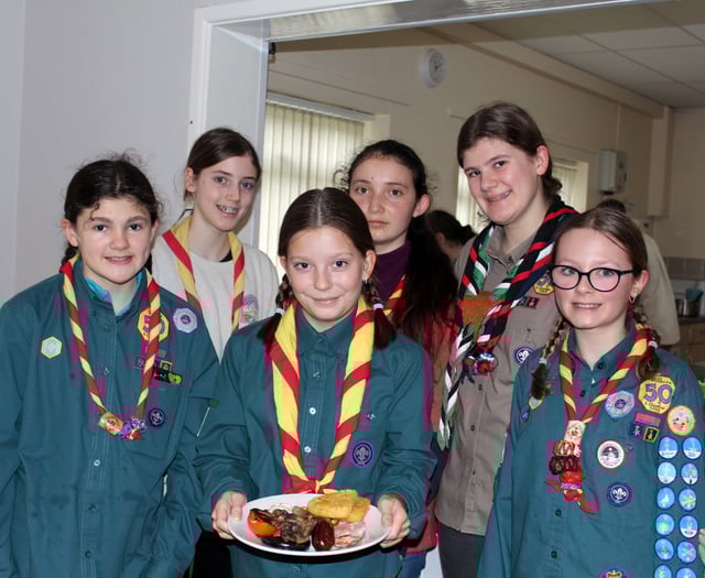 Tedburn and Cheriton Explorer Scout fundraising for World Jamboree