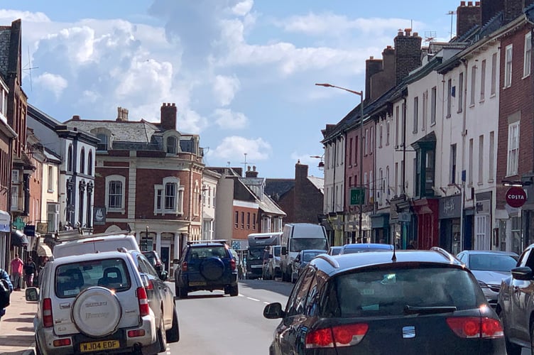 Parking charges in Crediton High Street could be going to consultation.