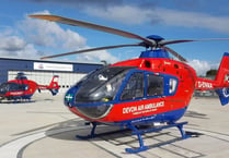 Devon Air Ambulance 2022 mission statistics revealed
