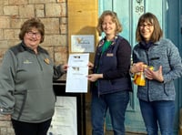 Crediton Foodbank recieves donation