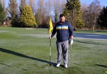 Downes Crediton Golf Club said farewell to its golf manager Devon
