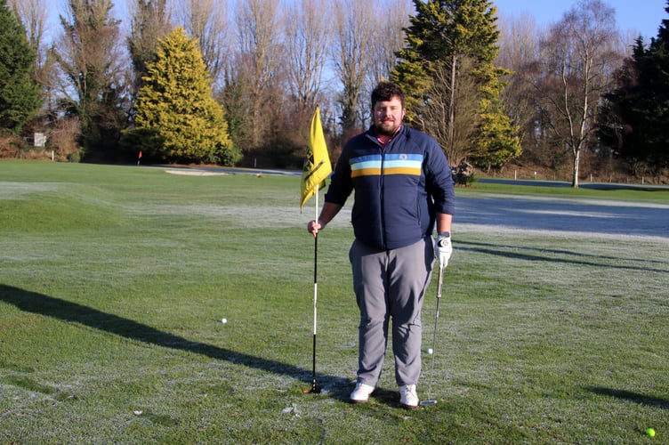 Devon Greenslade, who has now left Downes Crediton Golf Club to become general manager at Honiton Golf Club.  AQ 9926
