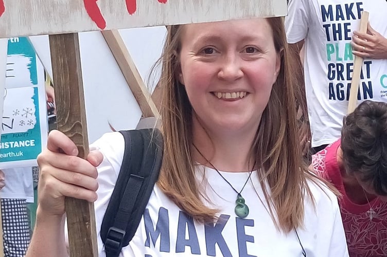 Madeleine Greenhalgh at an event.
