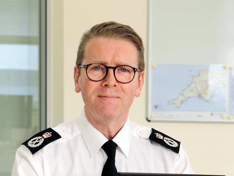 Chief Constable Will Kerr.
Picture: Police