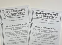 Letter: Taken aback by Independents for Crediton leaflet tone/content
