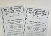 Letter: Taken aback by Independents for Crediton leaflet tone/content
