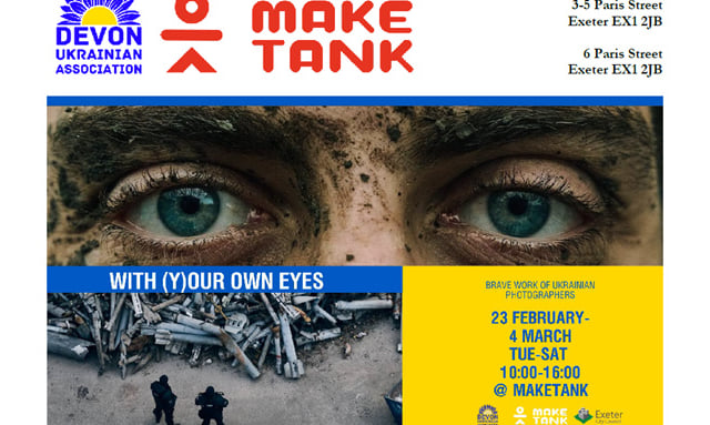 Exhibition shows the brave work of Ukrainian photographers
